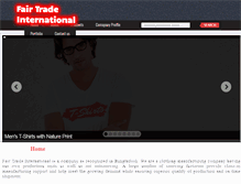 Tablet Screenshot of fairtradeltd.com
